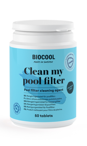 Biocool Clean my poolfilter 165g / 50 tablets